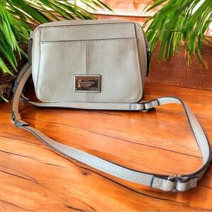 TIGNANELLO Bella RFID Saffiano Leather Crossbody / Belt Bag - Soft Gold